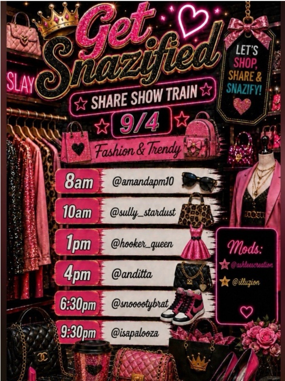 Anditta is Live!!! Get Snazified!!